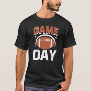 Football op zondag Man vrouwenteam video T-shirt