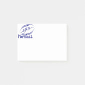 Football-opmerkingen Post-it® Notes (Voorkant)