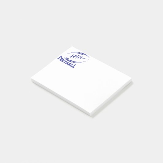 Football-opmerkingen Post-it® Notes (Schuin)