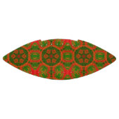 Football Oranje en groene Kaleidoscoop (Paneel)