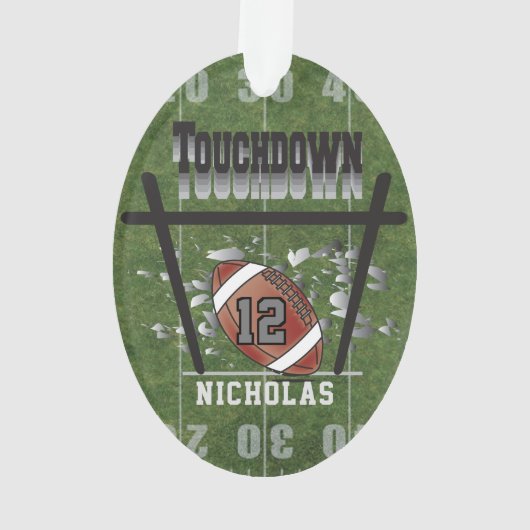 Football Ornament (achterkant)