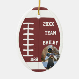 Football Ornament Sports Team Boys Athletics Rugby