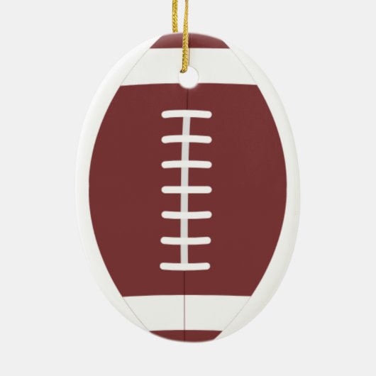 Football Ornament Sports Team Boys Athletics Rugby (Achterkant)