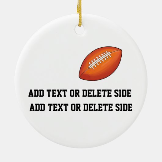 FOOTBALL ORNAMENT - SRF (Achterkant)