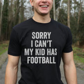 Football Ouder Football Mama Papa Grappig T-shirt