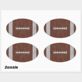 Football Ovale Sticker (Vel)