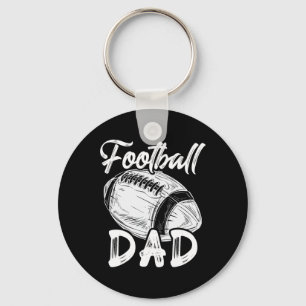 Football pa voor zijn Mannen familie die spelers F Sleutelhanger