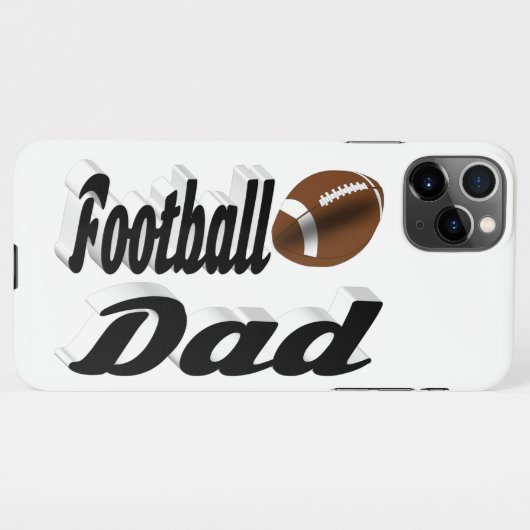 Football Pap iPhone Case iPhone Hoesje (Achterkant horizontaal)