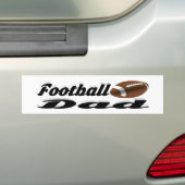 Football Papa Bumpersticker (Op auto)