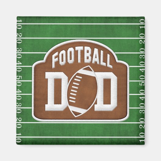 Football papa magneet (Voorkant)