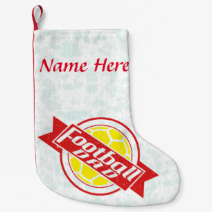 Football Papa op maat gesneden kerstcadeaus Kleine Kerstsok