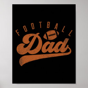 Football papa poster