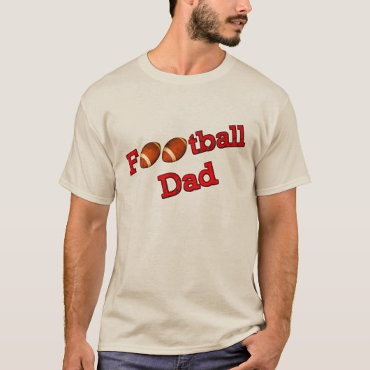 Football papa t-shirt (Voorkant)