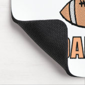 Football papa tekening en tekst muismat (Hoek)