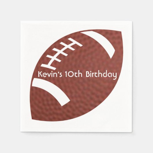 Football Papier Napkins Servet (Voorkant)