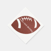 Football Papier Napkins Servet (Hoek)