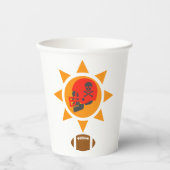 Football Papieren Bekers (Voorkant)