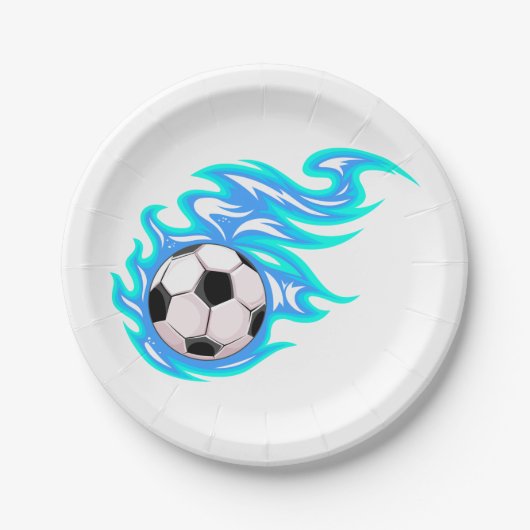 Football Papieren Bordje (Voorkant)