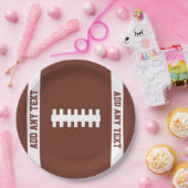 Football Papieren Bordje (Feest)