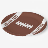 Football Papieren Bordje (Gekanteld)