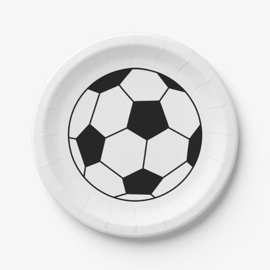 Football Papieren Bordje (Voorkant)