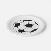 Football Papieren Bordje (Gekanteld)