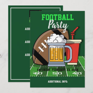 Football Partij Groen Kaart
