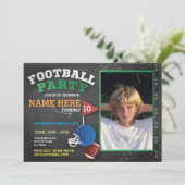 Football Partij nodigt de uitnodiging uit tot een (Staand voorkant)