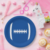 Football Partij of Banket Custom Team Kleurensport Papieren Bordje (Feest)