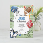 Football Party, Game Time, Touchdown Kaart (Staand voorkant)