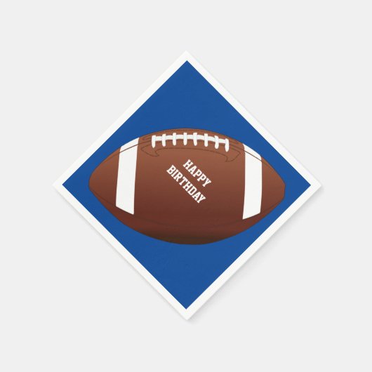 Football Party Paper Napkins Servet (Hoek)