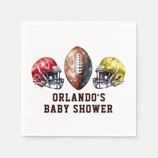 Football Party servetten (Voorkant)