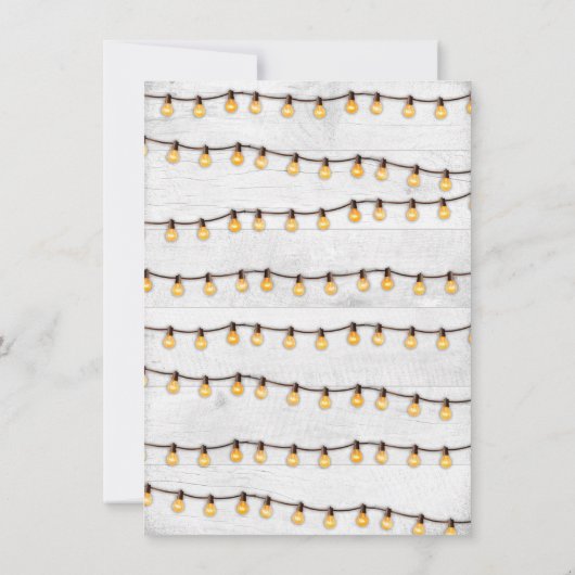 Football Party thuis of Tailgate Baby Q Shower Kaart (Achterkant)