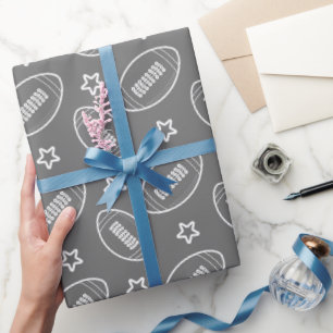 Football Patroon Cadeaupapier