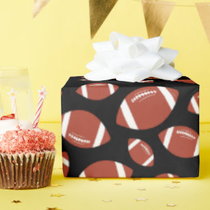 Football Patroon Cadeaupapier