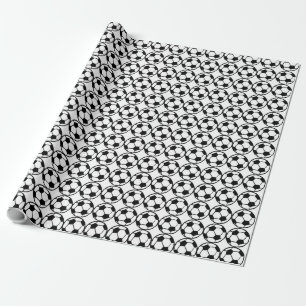 Football patroon cadeaupapier