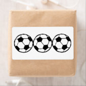 Football patroon etiket (Insitu)