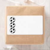 Football patroon etiket (Insitu)