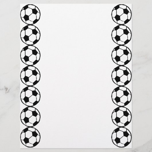 Football patroon flyer (Voorkant)