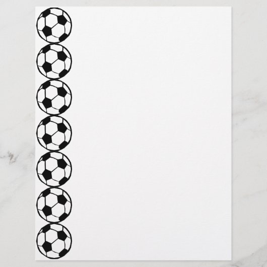 Football patroon flyer (Voorkant)