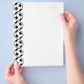 Football patroon flyer (Hand)