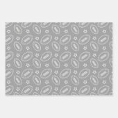 Football Patroon Inpakpapier Vel (Voorkant 3)