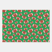 Football Patroon Inpakpapier Vel (Voorkant)