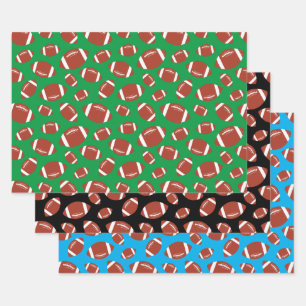 Football Patroon Inpakpapier Vel