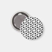 Football patroon magneet (Voorkant / Achterkant)