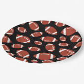 Football Patroon Papieren Bordje (Gekanteld)