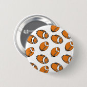 football patroon ronde button 5,7 cm (Voorkant /achterkant)