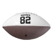 Football Patroon Sportspeler Naam Team (Gedraaid 270)