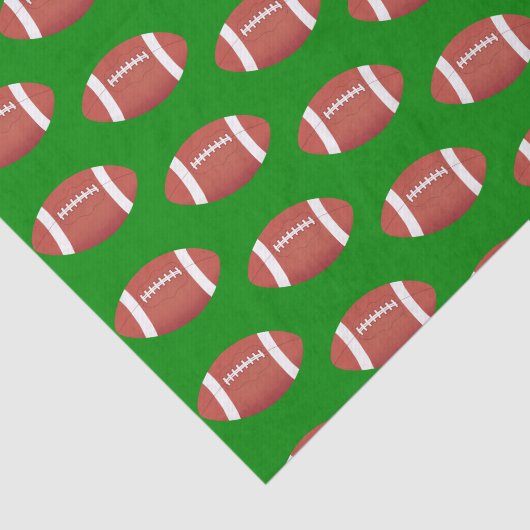Football Patroon Tissuepapier (Detail)