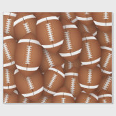 Football Patroonpapier Cadeaupapier (Vlak)